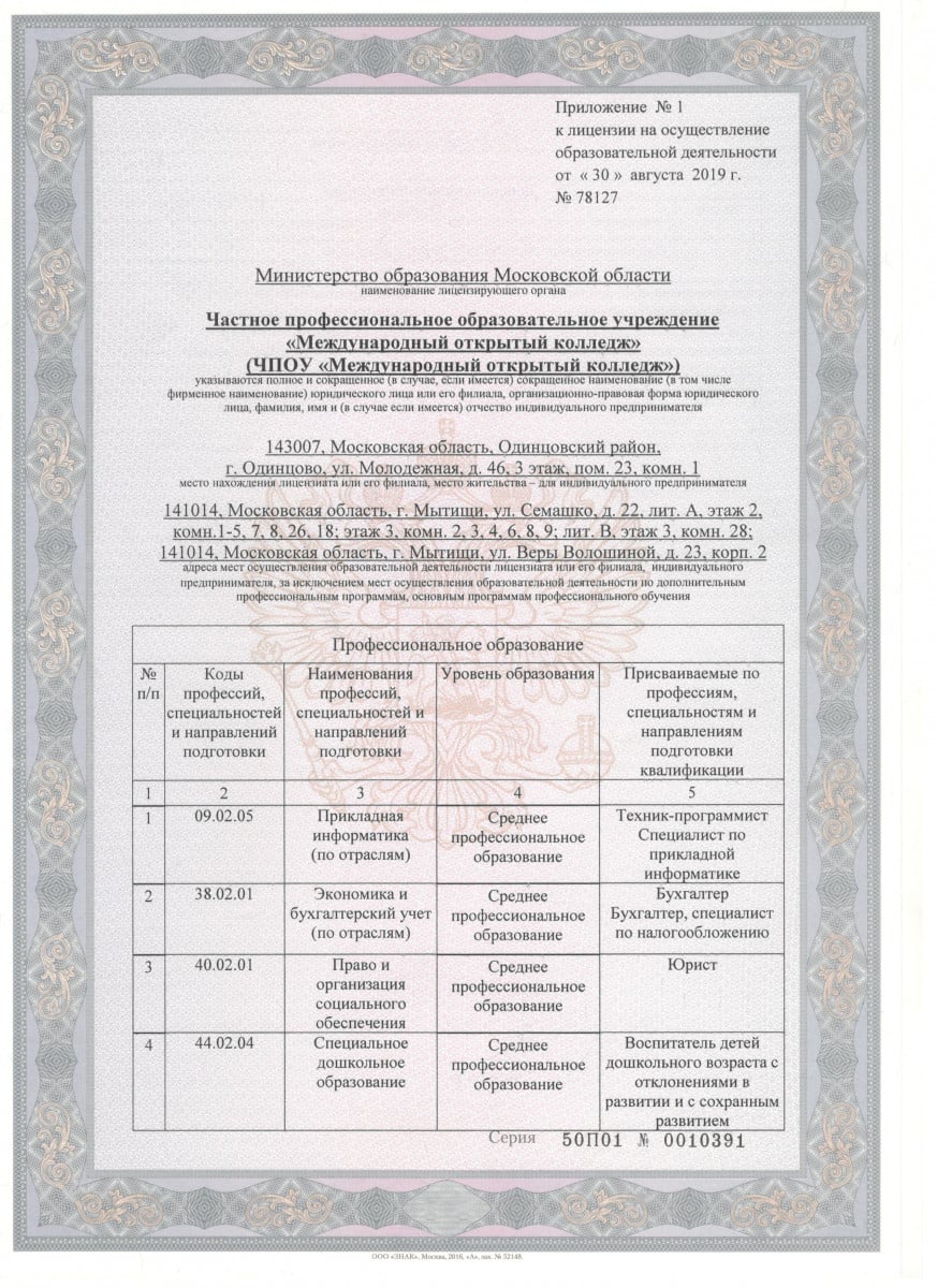 licence